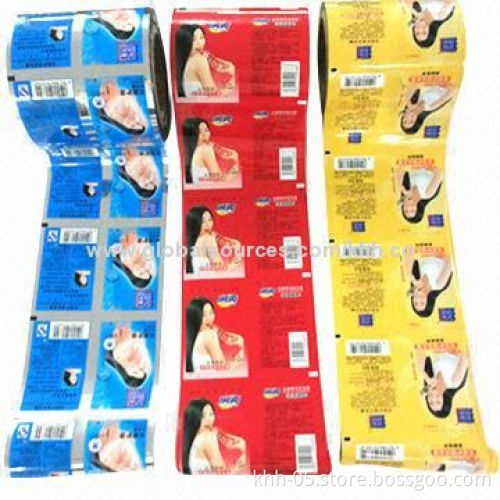 Shampoo sachet bag, made by automatic packaging film